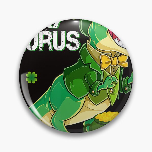 Item preview, Luckysaurus St Patricks Day T Rex Dino Shamrock Men Boy Kids designed and sold by JodyBoling.