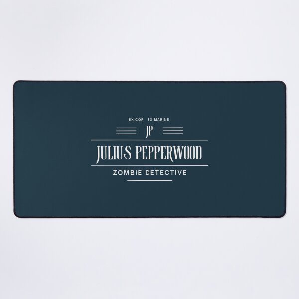 Item preview, Julius Pepperwood (ex cop ex marine zombie detective) | New Girl Inspired | Sticker DIY cosplay fandom | Heckinfarout designed and sold by Two Otters Co.