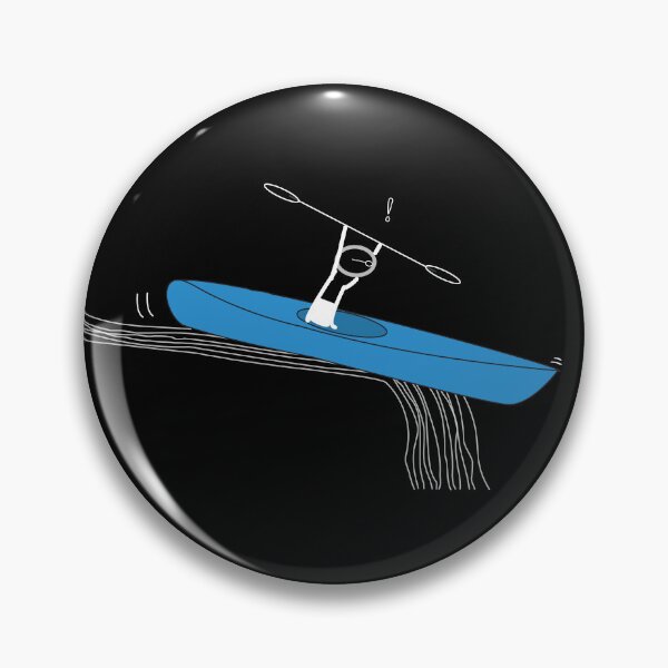 Item preview, Kayaker - white design - for Kayak and Canoe fans designed and sold by Mindful-Designs.