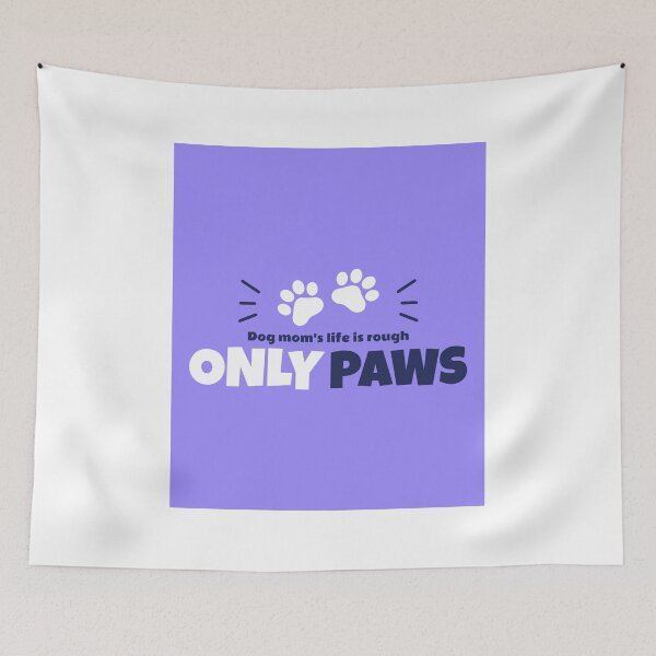 Item preview, Dog Mom life is ruff/ Dog Mom ruff designed and sold by Verbiage24.