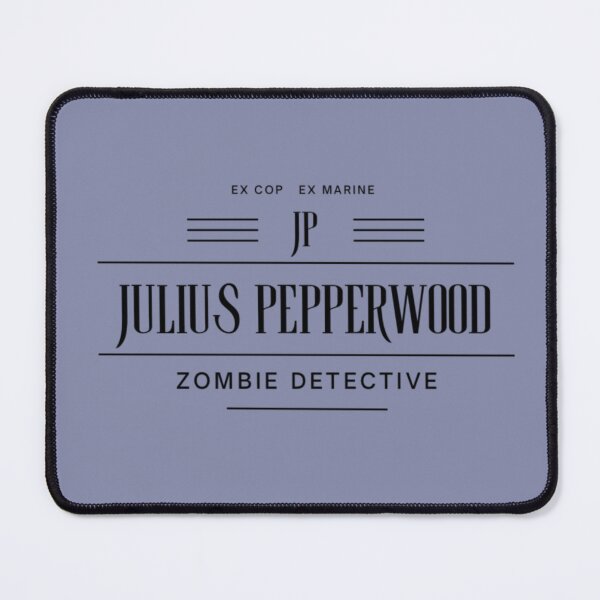 Item preview, Julius Pepperwood (ex cop ex marine zombie detective) | New Girl Inspired | Sticker DIY cosplay fandom | Heckinfarout designed and sold by Two Otters Co.