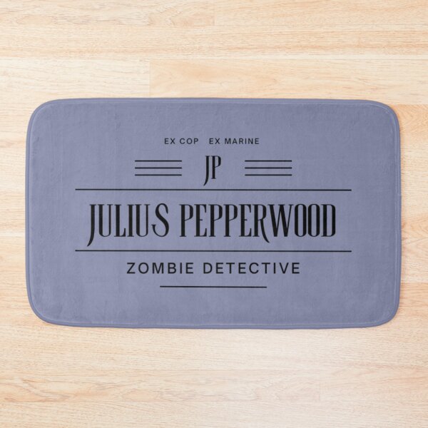Item preview, Julius Pepperwood (ex cop ex marine zombie detective)  | New Girl Inspired | Sticker DIY cosplay fandom | Heckinfarout  designed and sold by Two Otters Co.