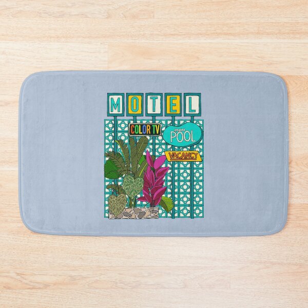 Item preview,  Breeze Block Motel Sign with Plants designed and sold by jenbucheli.