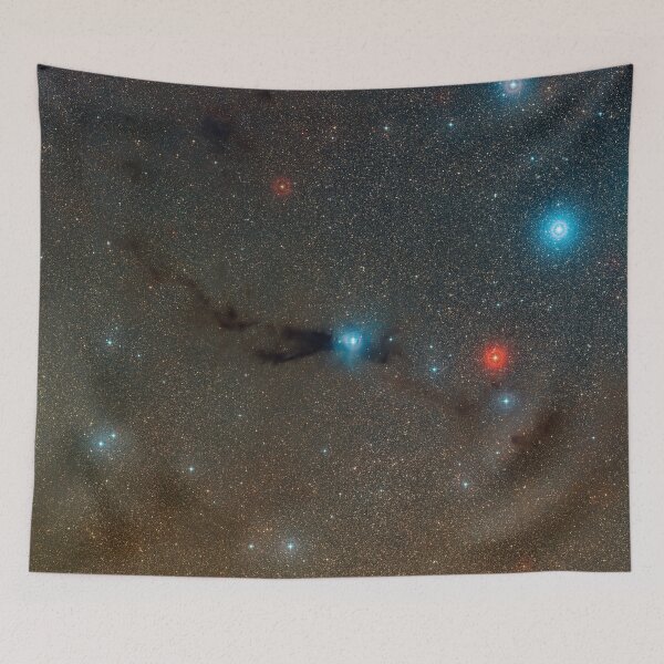 Item preview, Dark cloud Lupus 3 and associated hot young stars - Wide-field view (constellation of Scorpius) designed and sold by Raureif.