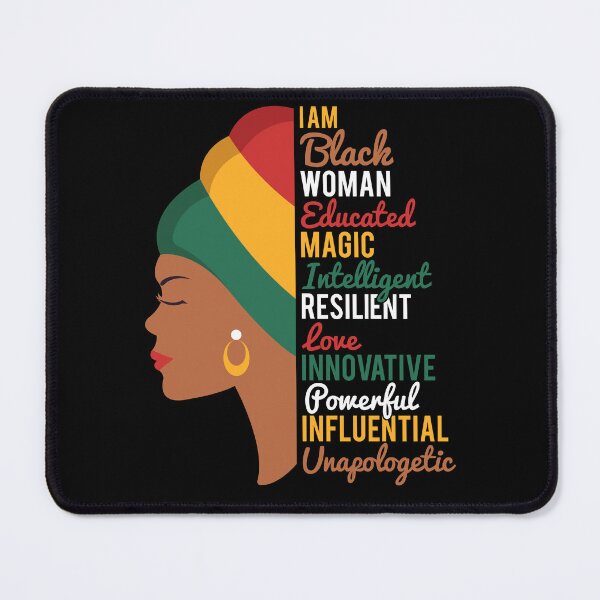 Item preview, I Am | Black Woman | Beautiful | Love | Innovative | Powerful designed and sold by Apoorv Choudhary.