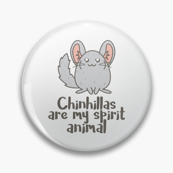 Item preview, Chinchillas are my spirit animal | Cute chinchilla  designed and sold by crazycollective.