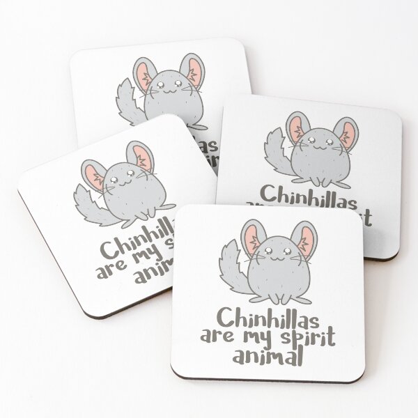 Item preview, Chinchillas are my spirit animal | Cute chinchilla  designed and sold by crazycollective.