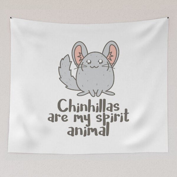 Item preview, Chinchillas are my spirit animal | Cute chinchilla  designed and sold by crazycollective.