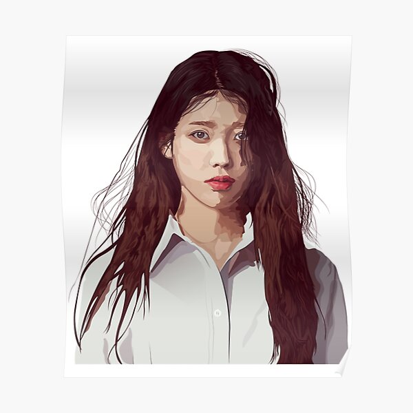 "IU Lilac Album Portrait " Poster for Sale by Redbubble