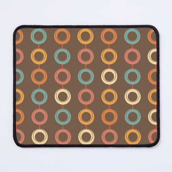 Item preview, Sirkel, Retro Circle Pattern in Retro Color Scheme designed and sold by BesanoStyle.
