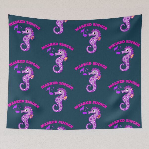 Item preview, Masked Singer Seahorse   designed and sold by YoloApparelShop.