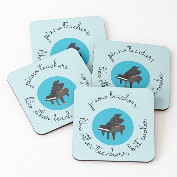 Item preview, Piano teachers- like other teachers ,but cooler! designed and sold by BlakefourDesign.