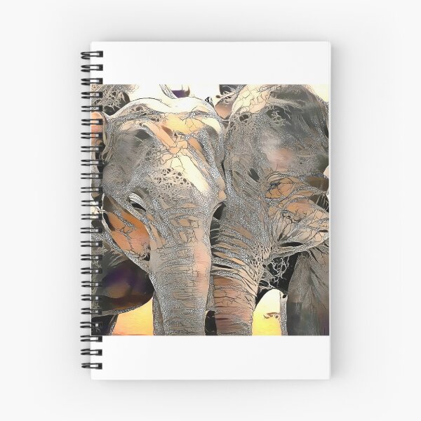 Item preview, Two elephants hugging each other designed and sold by Cricri24.