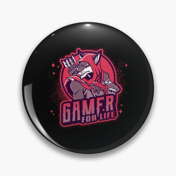 Item preview, Gamer for Life with Anthropomorphic Wolf  designed and sold by PRIVARSHU.