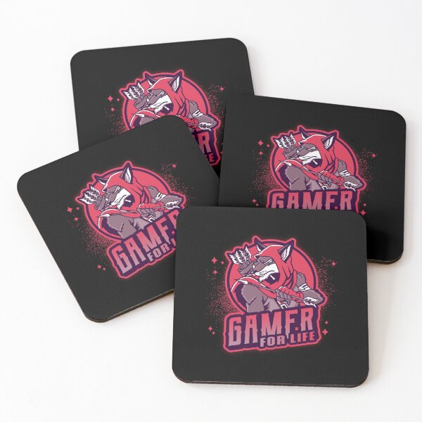 Item preview, Gamer for Life with Anthropomorphic Wolf  designed and sold by PRIVARSHU.