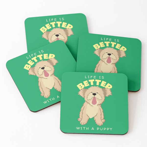Item preview, Life Is Better With A Puppy designed and sold by QuantumDesigns.