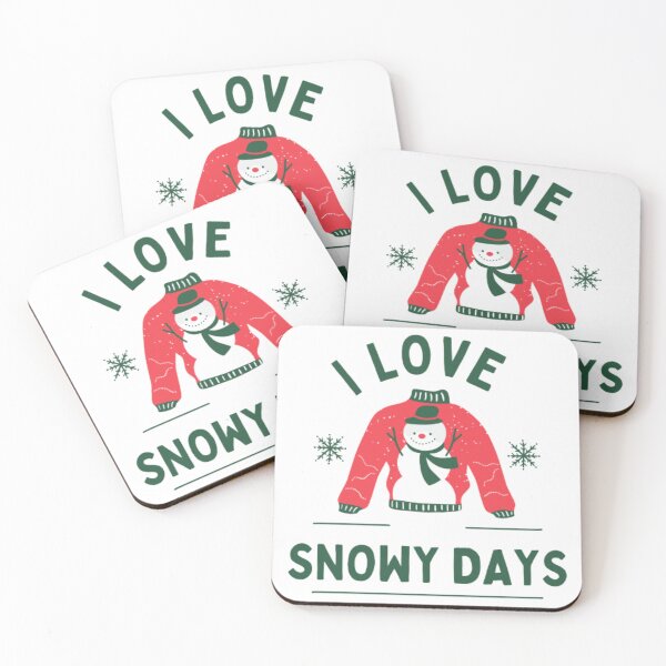Item preview, I Love Snowy Days designed and sold by Baboki.