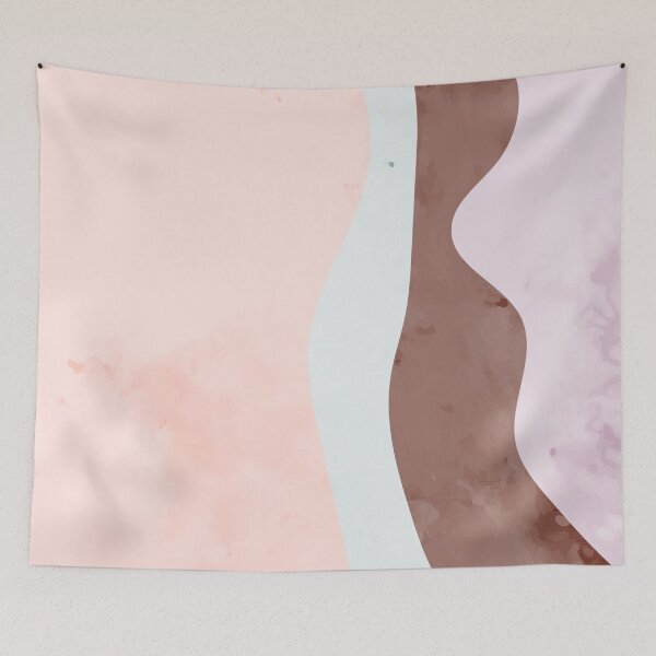 Item preview, Pink waves paint designed and sold by AlexGolyakov.