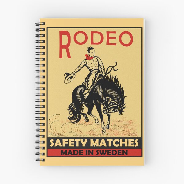 Item preview, The Vintage Rodeo Safety Matches designed and sold by rogue-design.