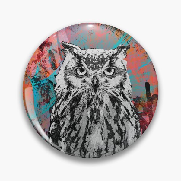 Item preview, Owl art designed and sold by Johann Brangeon.