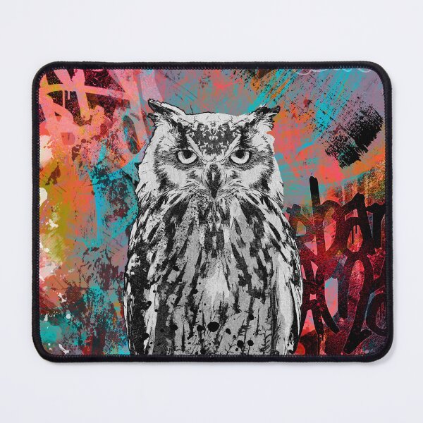 Item preview, Owl art designed and sold by Johann Brangeon.
