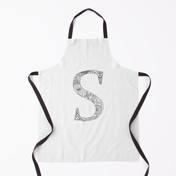 Item preview, Henna Alphabet S / Henna Letter S - Black Henna Line Art designed and sold by Mrs-PenLine.