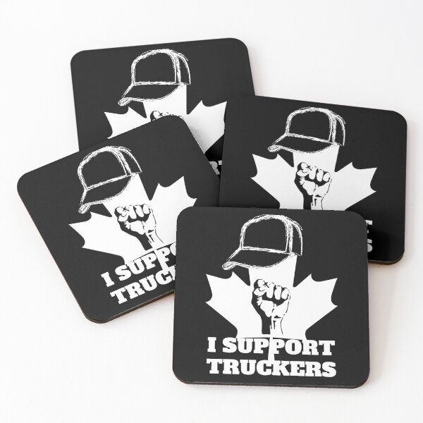 Item preview, I Support Truckers designed and sold by T- VIbes ⭐ ⭐ ⭐ ⭐ ⭐.