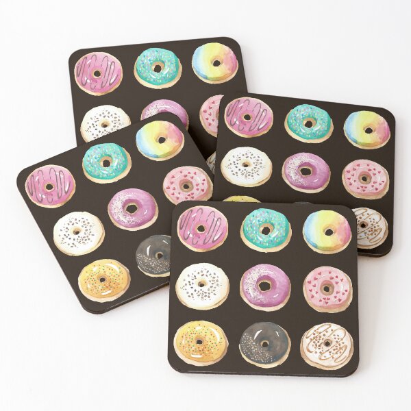 Item preview, 9 Assorted Colorful Donuts designed and sold by Alicia Chee.