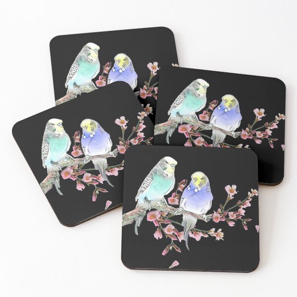 Item preview, spring budgies designed and sold by Cyberomiz.