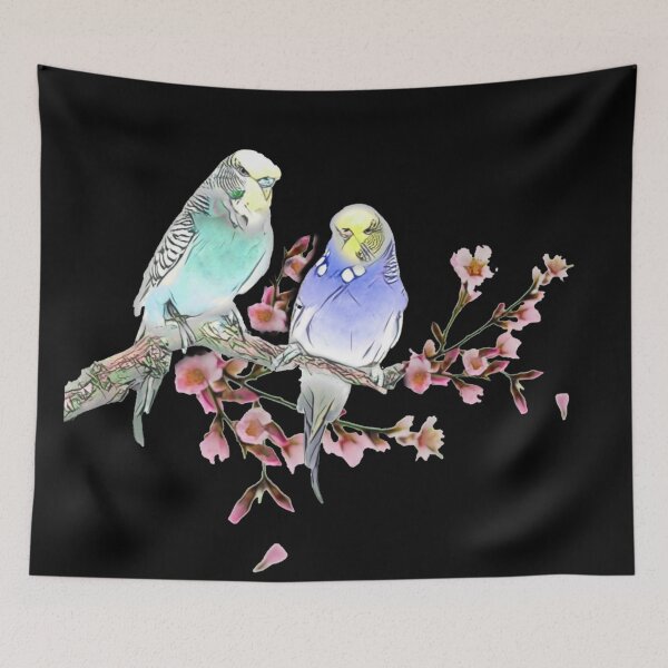 Item preview, spring budgies designed and sold by Cyberomiz.