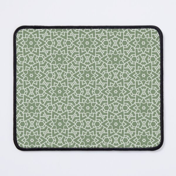 Item preview, Swamp green geometric pattern designed and sold by aleksmm-11.
