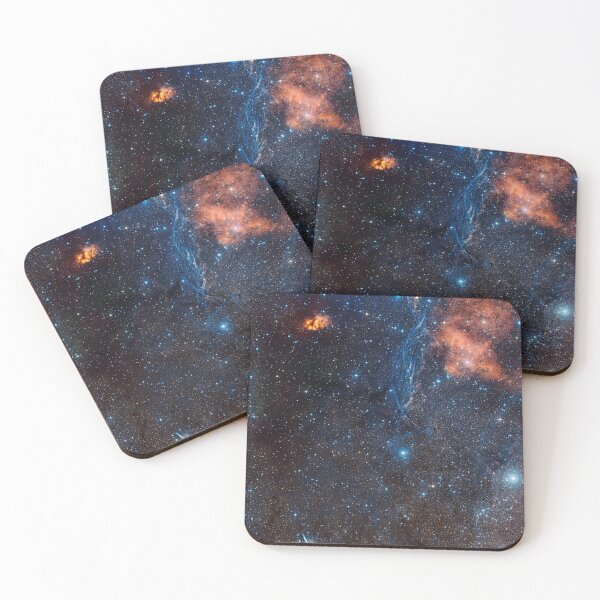 Item preview, The rich celestial landscape around the aging double star IRAS 08544-4431 (constellation of Vela) designed and sold by Raureif.