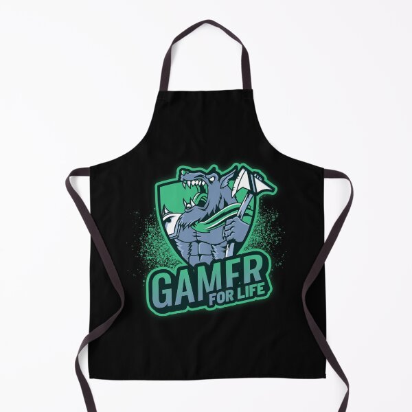 Item preview, Gamer for Life with Anthropomorphic Lycan designed and sold by PRIVARSHU.