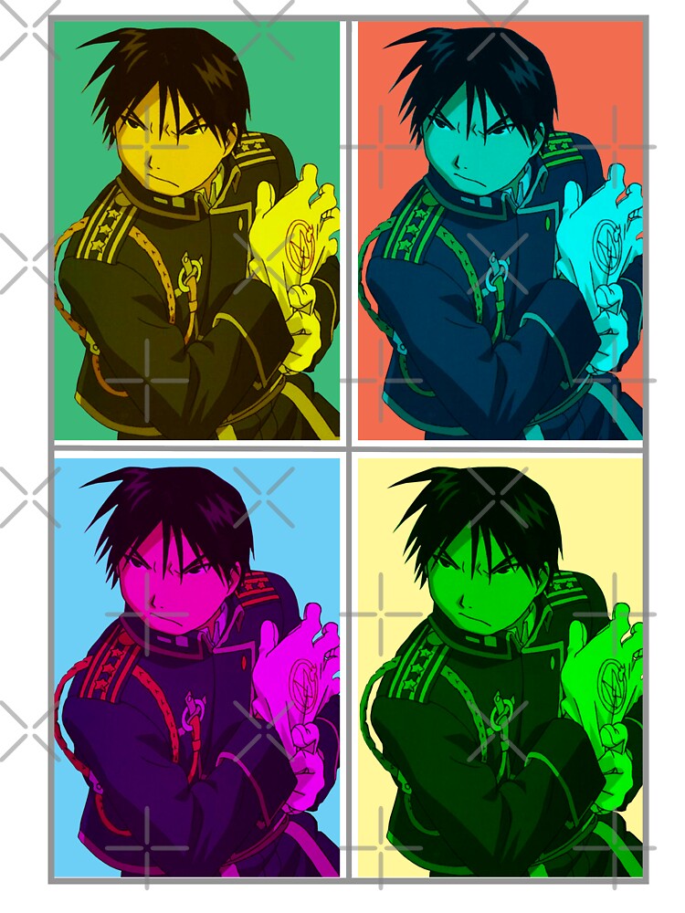 Roy Mustang Fullmetal Alchemist Brotherhood Fullmetal Alchemist Manga Panel  Design Poster for Sale by Raiden Designer Shop