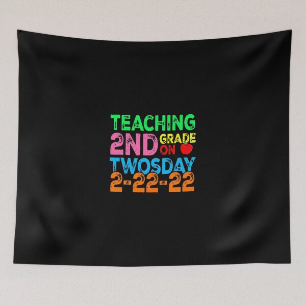 Item preview, 2nd grade teacher on twosday designed and sold by BeFaCtO.