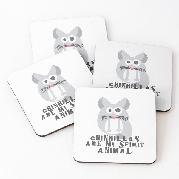 Item preview, Chinchillas are my spirit animal | Crazy chinchilla  designed and sold by crazycollective.