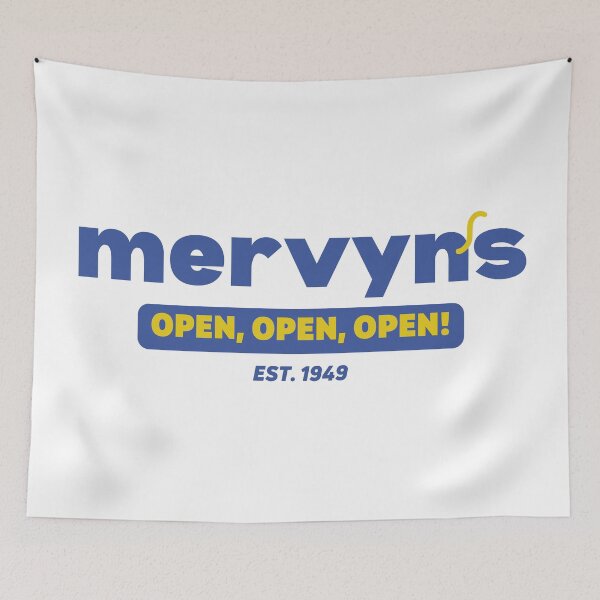 Item preview, Mervyn's American 90's Famous TV Ads Open Open Open designed and sold by ladylaughprints.