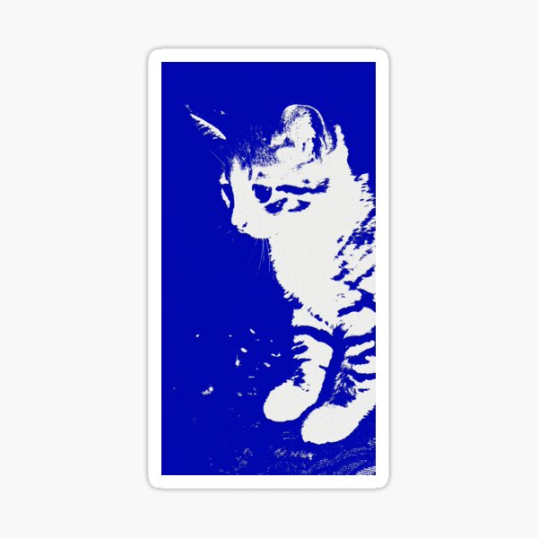 Item preview, Curious Kitten B designed and sold by VikingVisual.