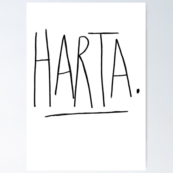 Harta (feed up in Spanish/ fem) Poster