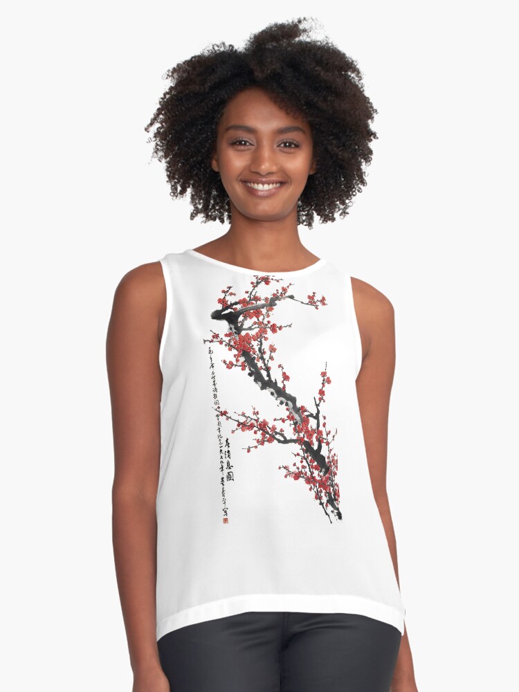 Vista previa del artículo con la obra «Blusa sin mangas», diseñado y vendido por Boumehraz.