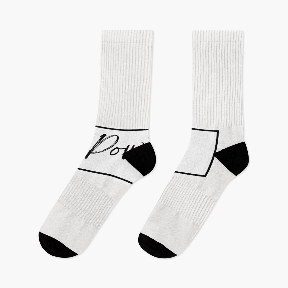 Item preview, Socks designed and sold by WORDtoARTwork.