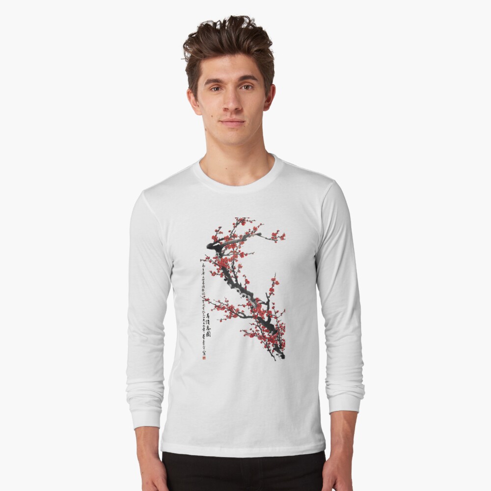 Vista previa del artículo con la obra «Camiseta de manga larga», diseñado y vendido por Boumehraz.