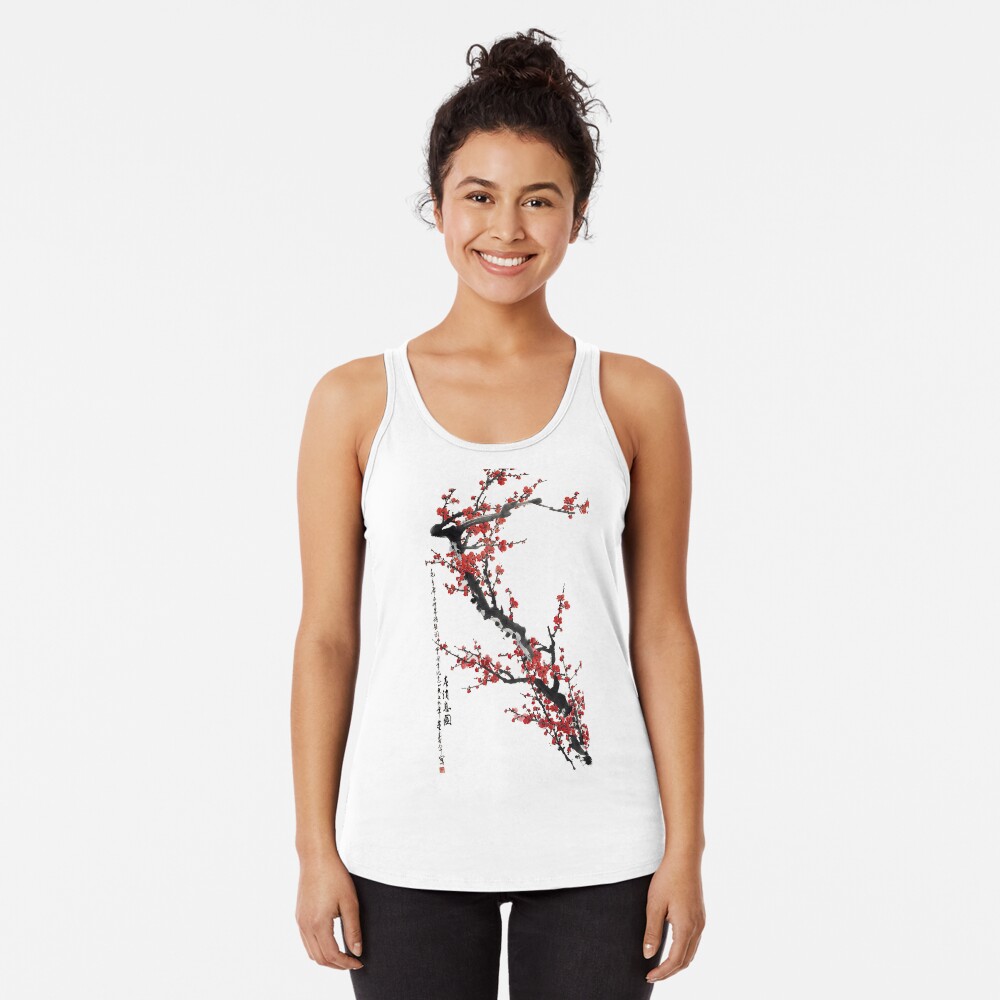 Vista previa del artículo con la obra «Camiseta con espalda nadadora», diseñado y vendido por Boumehraz.