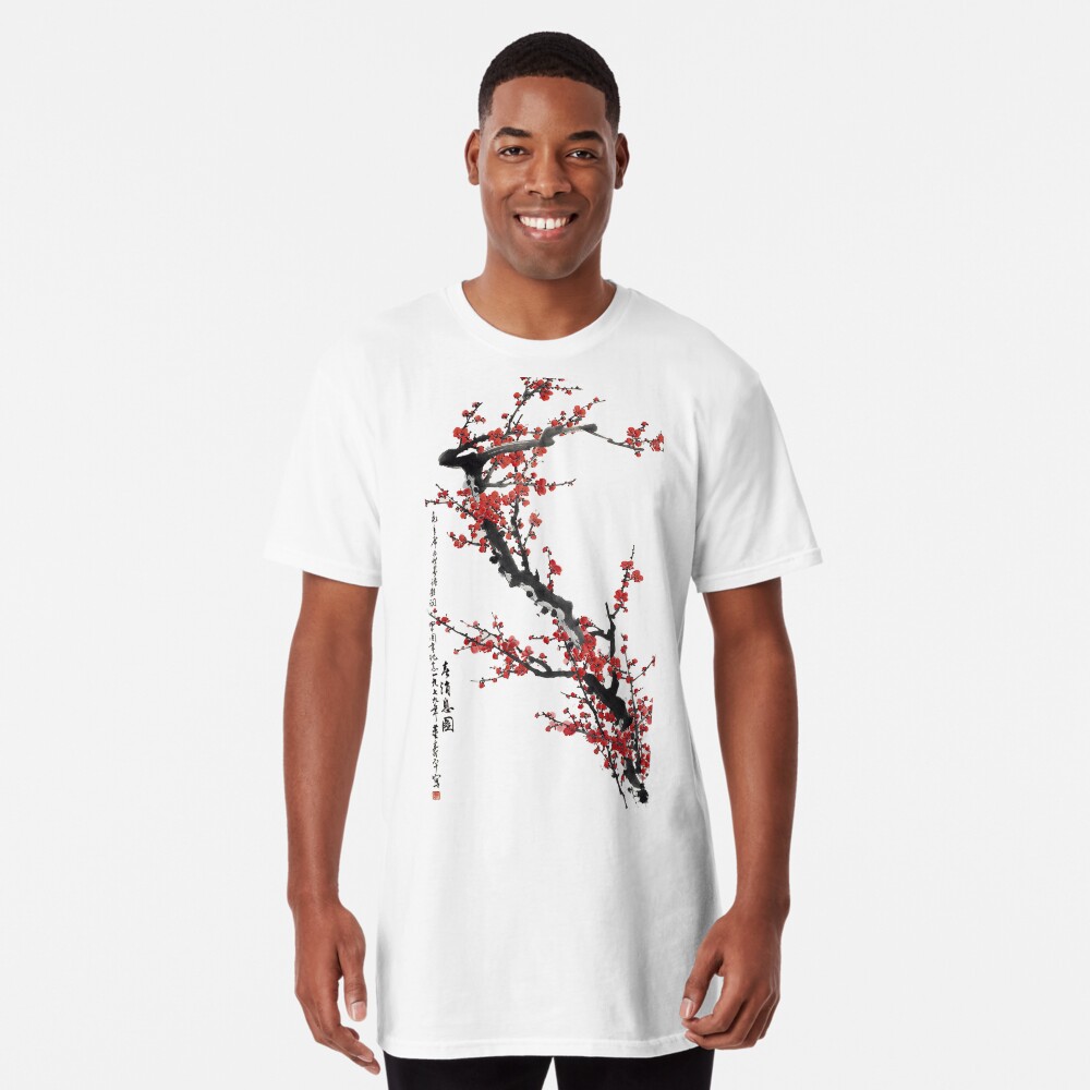 Vista previa del artículo con la obra «Camiseta larga», diseñado y vendido por Boumehraz.