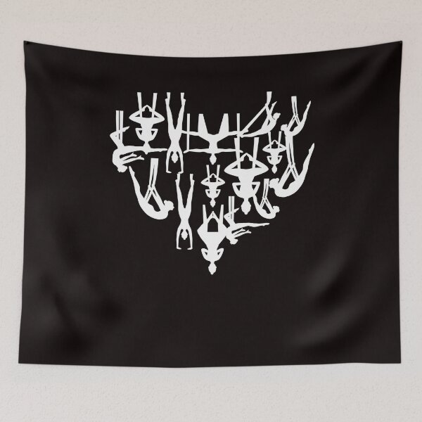 Item preview, Aerial Silk Heart Aerialist Circus Acrobat Acrobatics Dancer designed and sold by TomGiantDesigns.