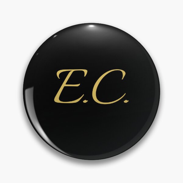 Item preview, EC Initials | Gold Lettering | Personalised Gifts designed and sold by Avo And Sriracha.