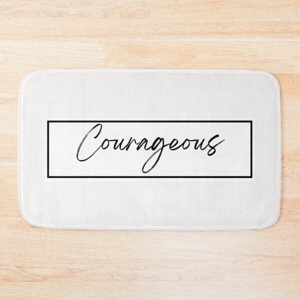 Item preview, Courageous designed and sold by WORDtoARTwork.