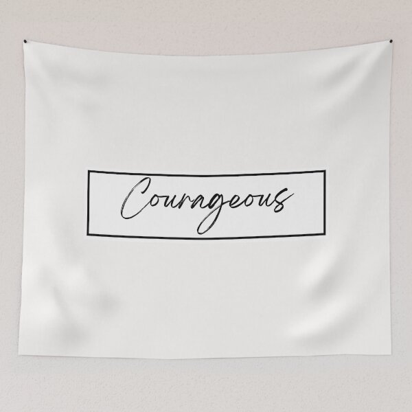 Item preview, Courageous designed and sold by WORDtoARTwork.