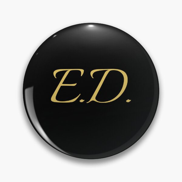 Item preview, ED Initials | Gold Lettering | Personalised Gifts designed and sold by Avo And Sriracha.
