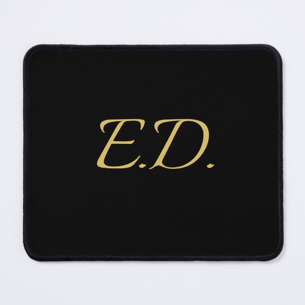 Item preview, ED Initials | Gold Lettering | Personalised Gifts designed and sold by Avo And Sriracha.